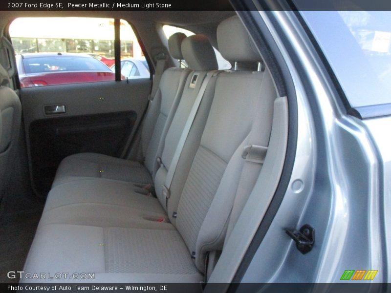 Pewter Metallic / Medium Light Stone 2007 Ford Edge SE