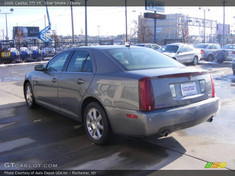 Silver Smoke / Ebony 2005 Cadillac STS V6