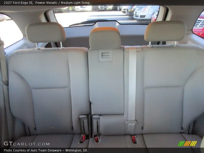 Pewter Metallic / Medium Light Stone 2007 Ford Edge SE