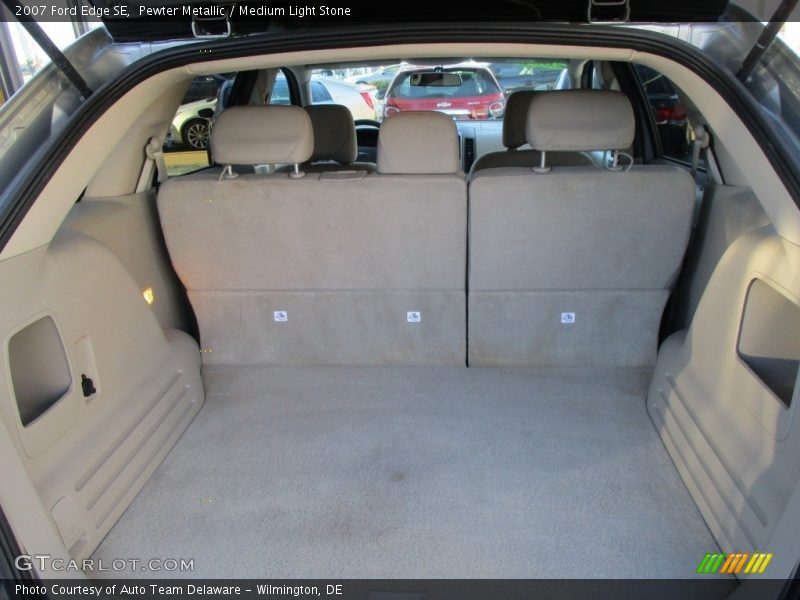 Pewter Metallic / Medium Light Stone 2007 Ford Edge SE