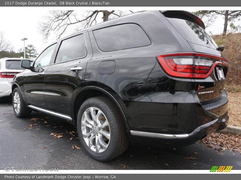 DB Black Crystal / Black/Tan 2017 Dodge Durango Citadel