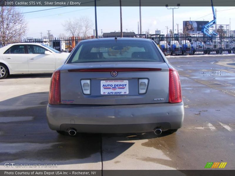 Silver Smoke / Ebony 2005 Cadillac STS V6