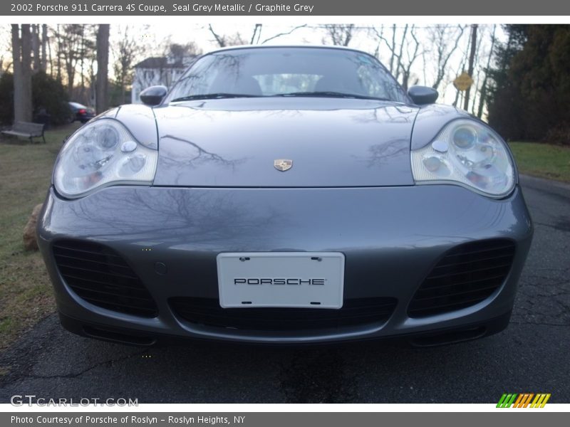 Seal Grey Metallic / Graphite Grey 2002 Porsche 911 Carrera 4S Coupe