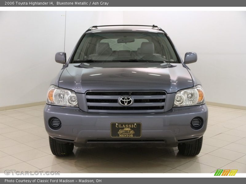 Bluestone Metallic / Ash Gray 2006 Toyota Highlander I4