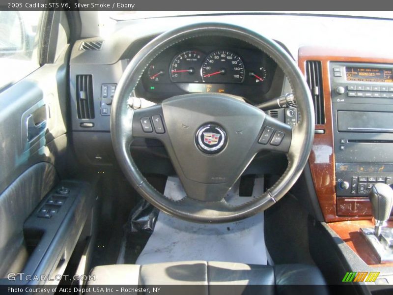 Silver Smoke / Ebony 2005 Cadillac STS V6
