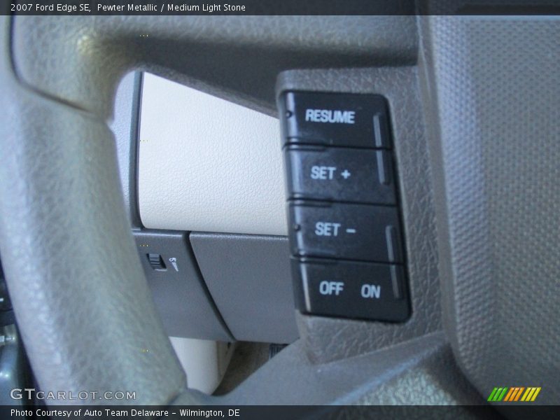 Pewter Metallic / Medium Light Stone 2007 Ford Edge SE