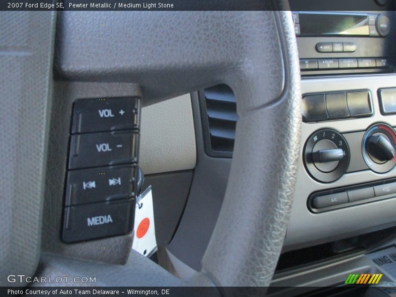 Pewter Metallic / Medium Light Stone 2007 Ford Edge SE