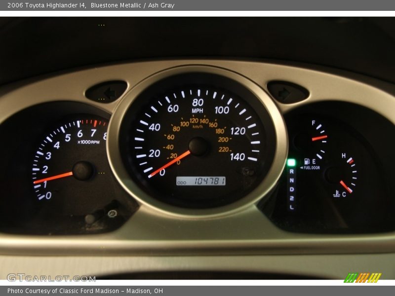 Bluestone Metallic / Ash Gray 2006 Toyota Highlander I4