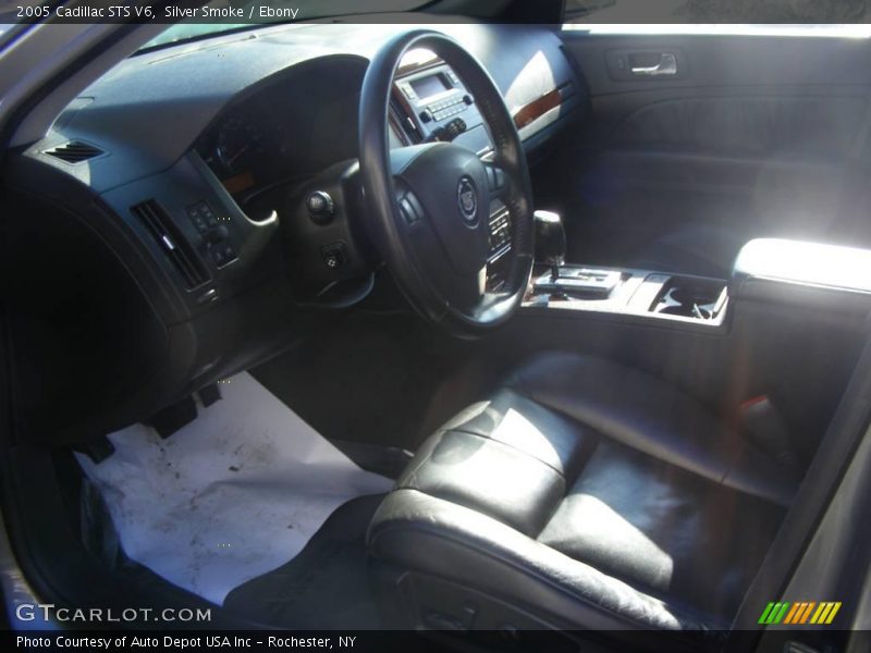 Silver Smoke / Ebony 2005 Cadillac STS V6
