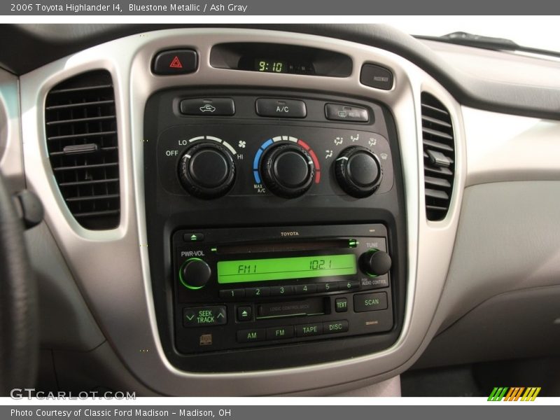 Bluestone Metallic / Ash Gray 2006 Toyota Highlander I4