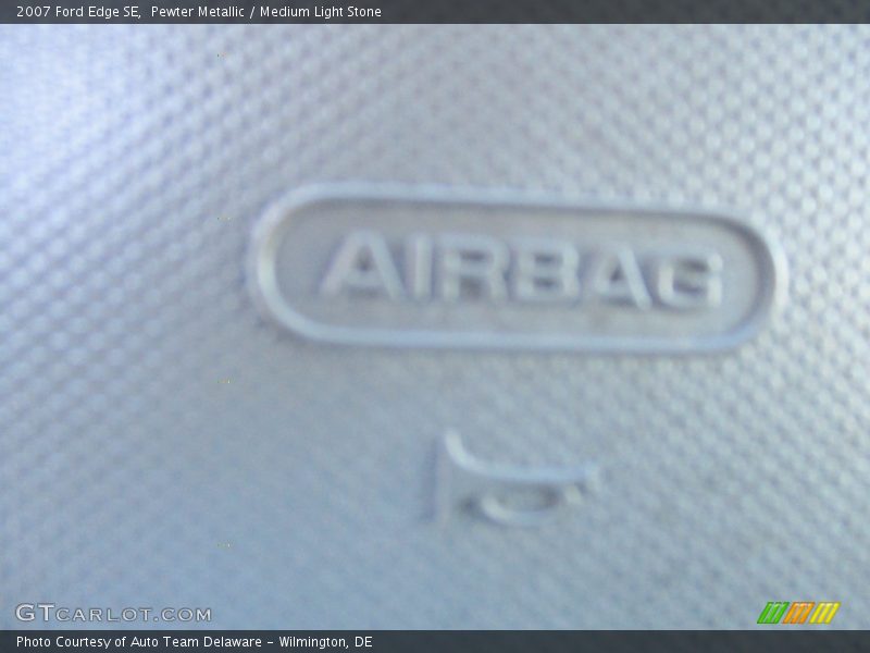 Pewter Metallic / Medium Light Stone 2007 Ford Edge SE