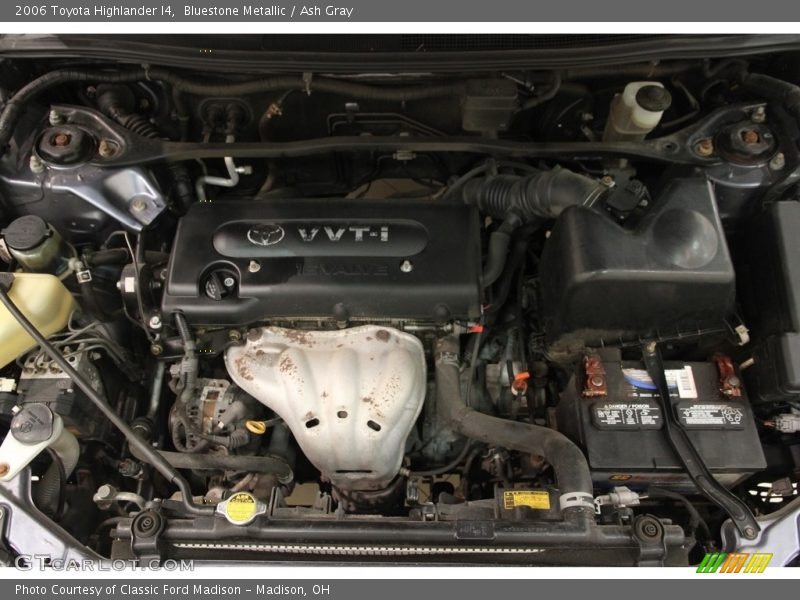 Bluestone Metallic / Ash Gray 2006 Toyota Highlander I4
