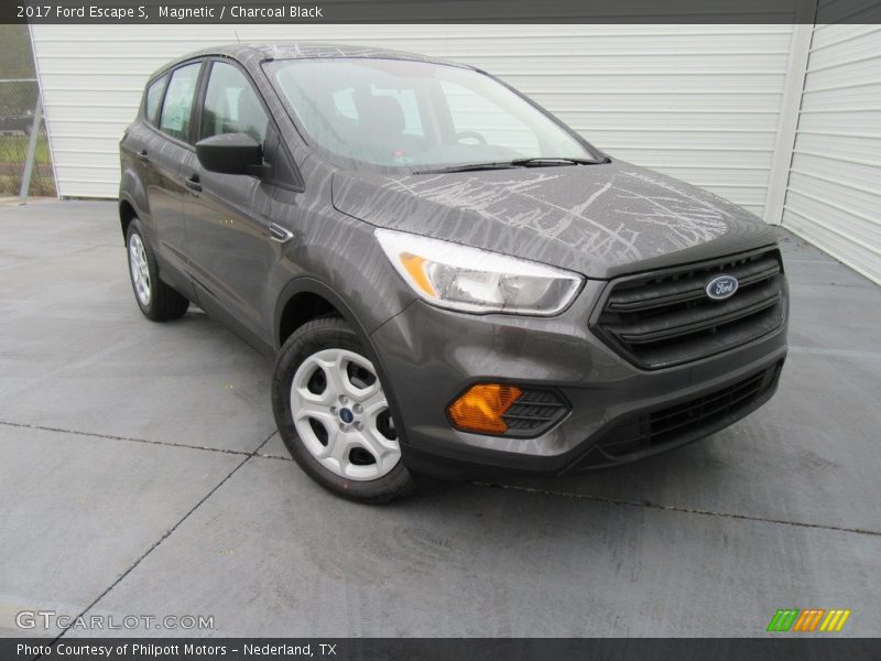 Magnetic / Charcoal Black 2017 Ford Escape S