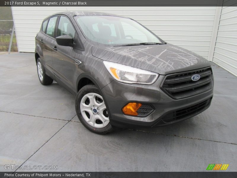 Magnetic / Charcoal Black 2017 Ford Escape S