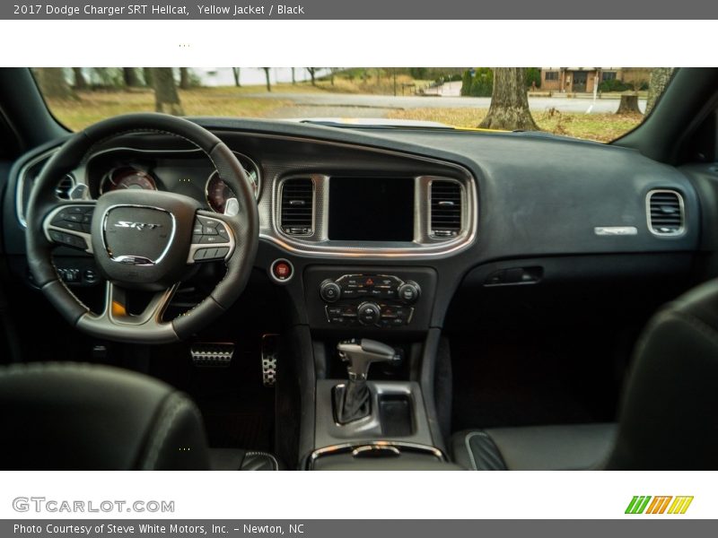 Dashboard of 2017 Charger SRT Hellcat