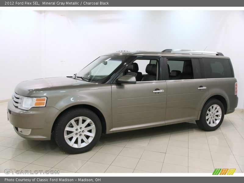 Mineral Gray Metallic / Charcoal Black 2012 Ford Flex SEL