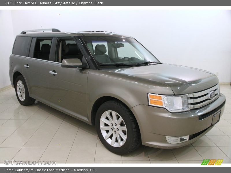Mineral Gray Metallic / Charcoal Black 2012 Ford Flex SEL