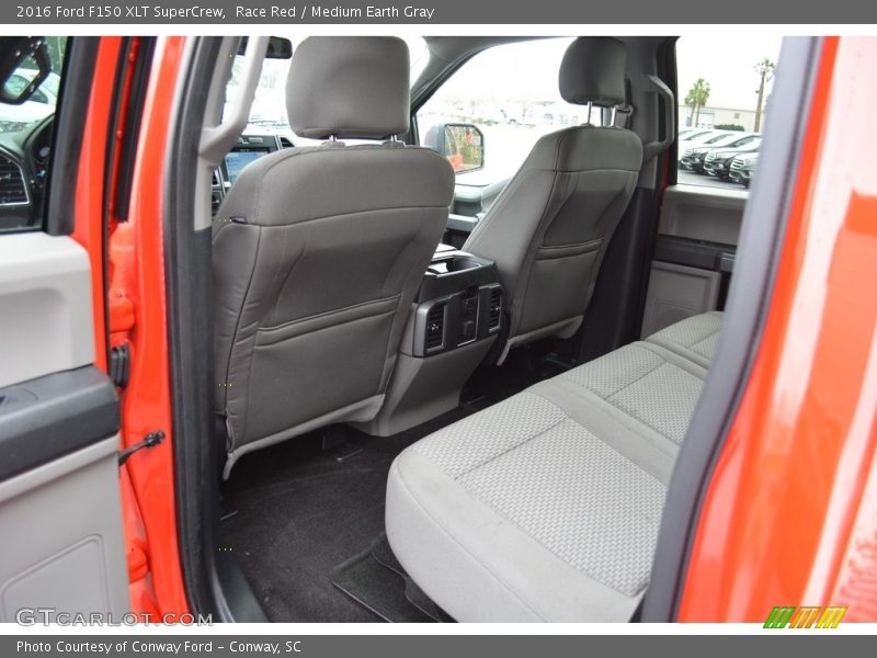 Race Red / Medium Earth Gray 2016 Ford F150 XLT SuperCrew