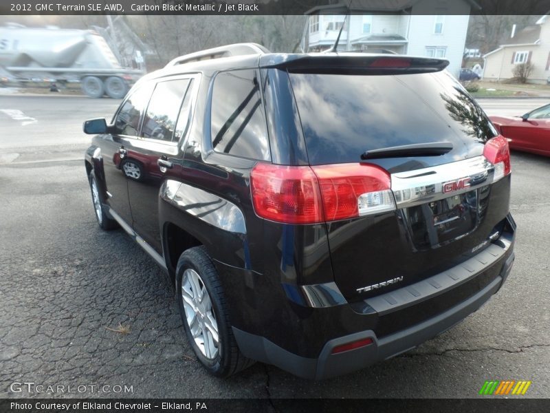 Carbon Black Metallic / Jet Black 2012 GMC Terrain SLE AWD