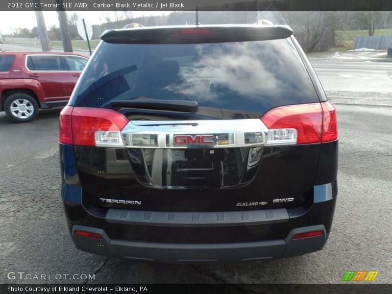 Carbon Black Metallic / Jet Black 2012 GMC Terrain SLE AWD
