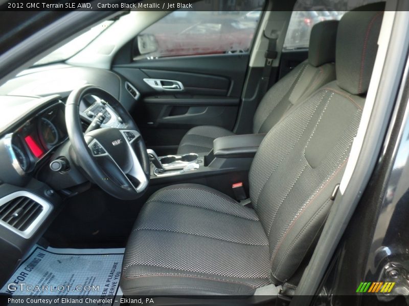 Carbon Black Metallic / Jet Black 2012 GMC Terrain SLE AWD