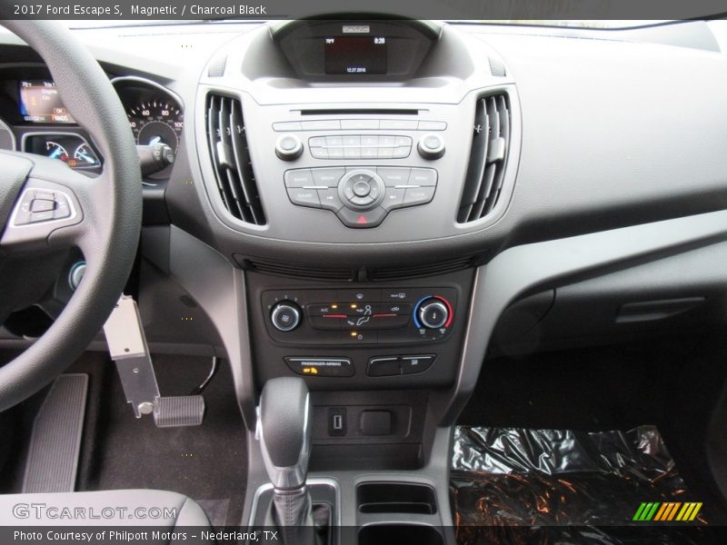 Magnetic / Charcoal Black 2017 Ford Escape S