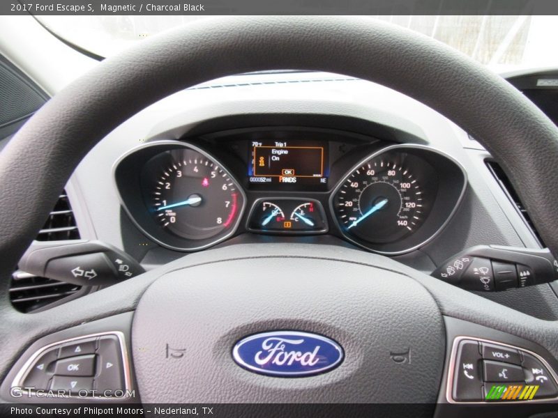 Magnetic / Charcoal Black 2017 Ford Escape S