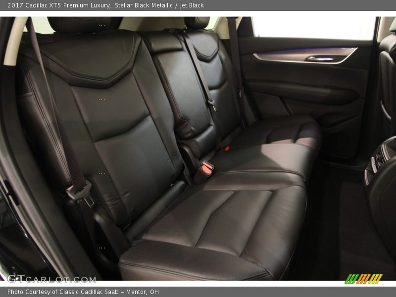 Stellar Black Metallic / Jet Black 2017 Cadillac XT5 Premium Luxury