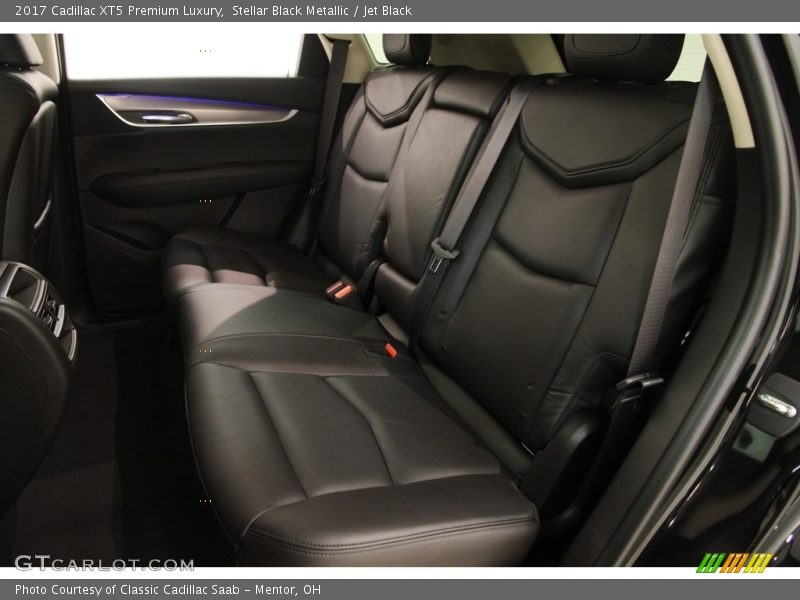 Stellar Black Metallic / Jet Black 2017 Cadillac XT5 Premium Luxury