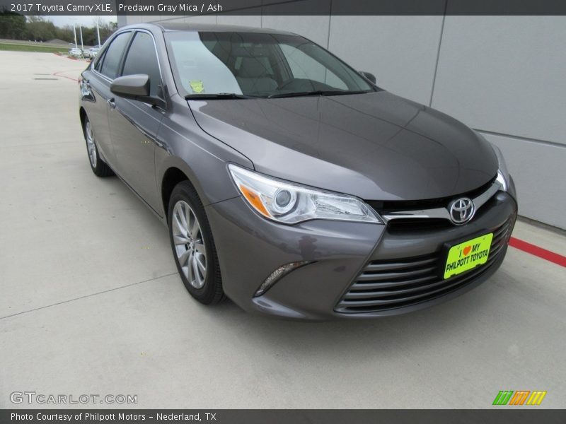 Predawn Gray Mica / Ash 2017 Toyota Camry XLE