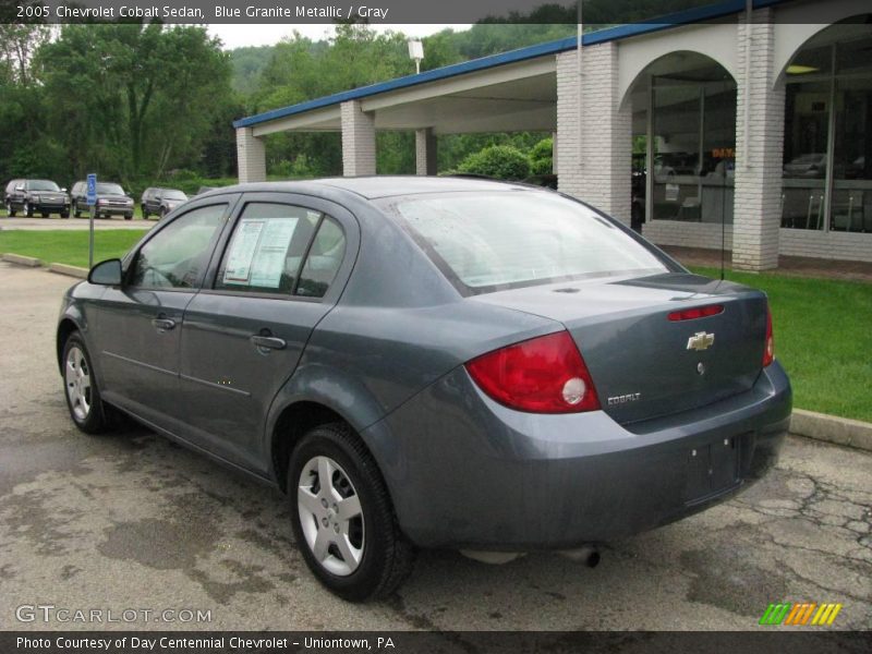 Blue Granite Metallic / Gray 2005 Chevrolet Cobalt Sedan