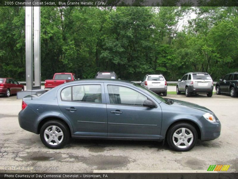 Blue Granite Metallic / Gray 2005 Chevrolet Cobalt Sedan