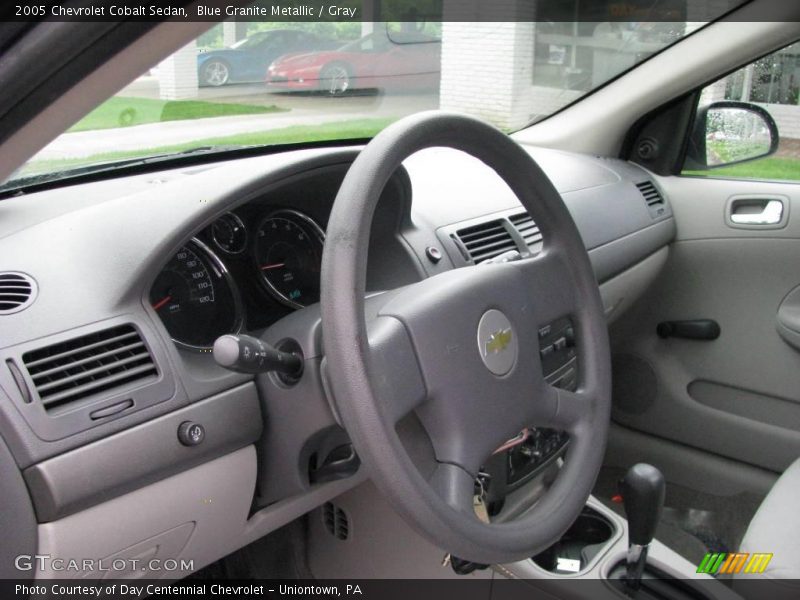 Blue Granite Metallic / Gray 2005 Chevrolet Cobalt Sedan