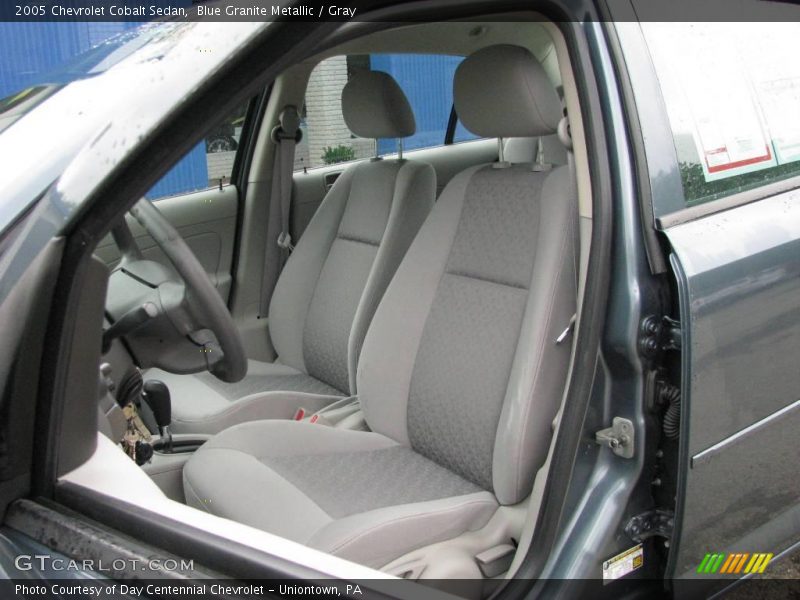 Blue Granite Metallic / Gray 2005 Chevrolet Cobalt Sedan