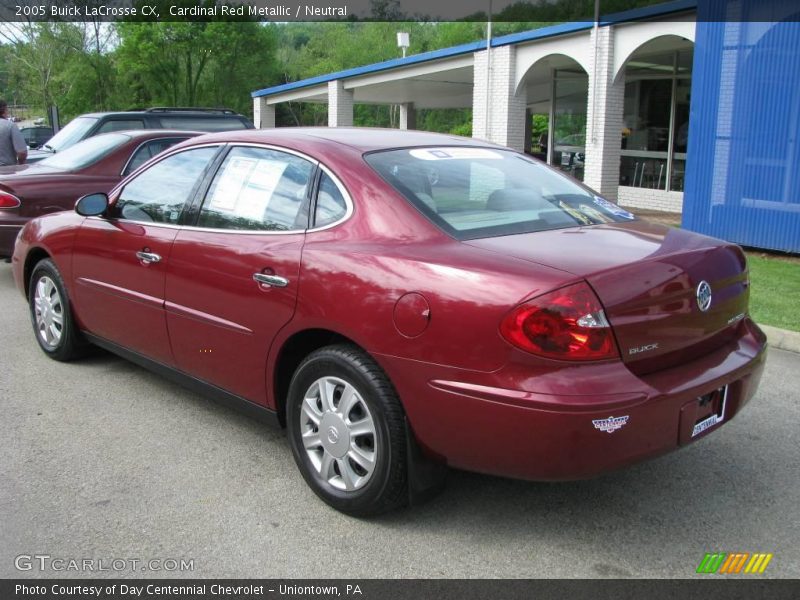 Cardinal Red Metallic / Neutral 2005 Buick LaCrosse CX