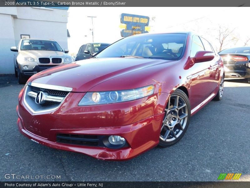 Carbon Bronze Metallic / Ebony/Silver 2008 Acura TL 3.5 Type-S