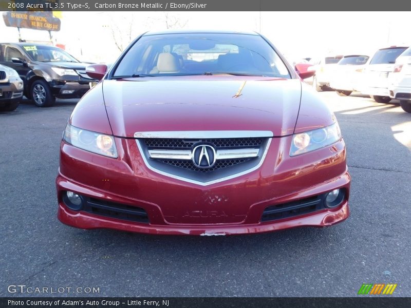 Carbon Bronze Metallic / Ebony/Silver 2008 Acura TL 3.5 Type-S