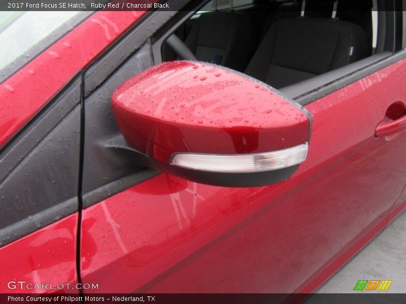 Ruby Red / Charcoal Black 2017 Ford Focus SE Hatch