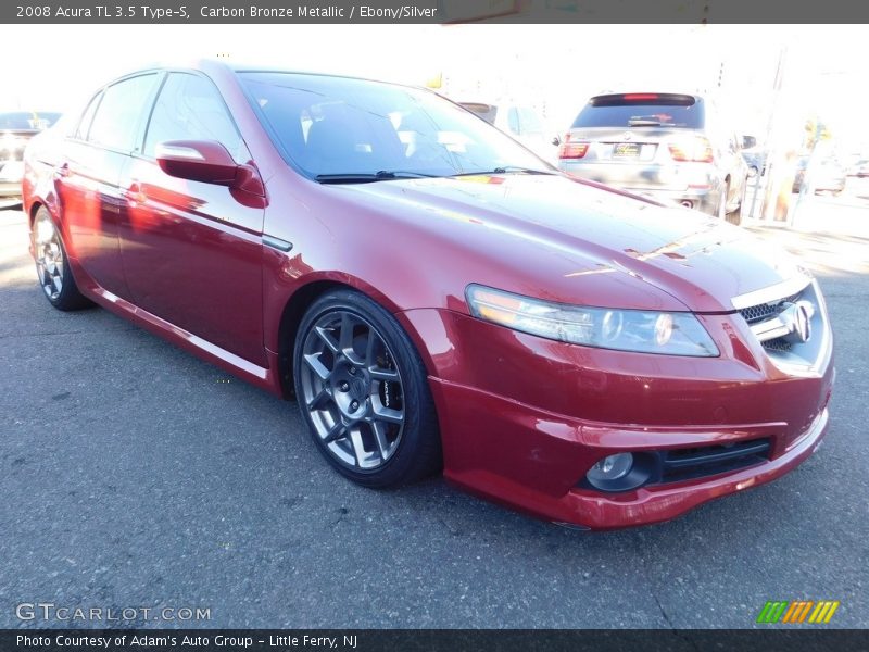 Carbon Bronze Metallic / Ebony/Silver 2008 Acura TL 3.5 Type-S