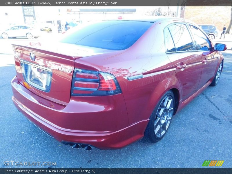 Carbon Bronze Metallic / Ebony/Silver 2008 Acura TL 3.5 Type-S