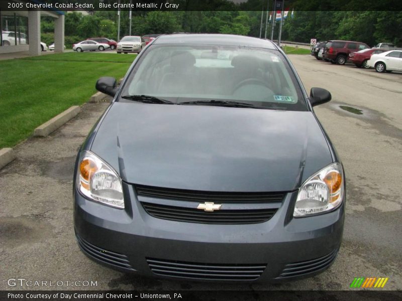 Blue Granite Metallic / Gray 2005 Chevrolet Cobalt Sedan