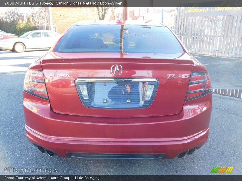 Carbon Bronze Metallic / Ebony/Silver 2008 Acura TL 3.5 Type-S