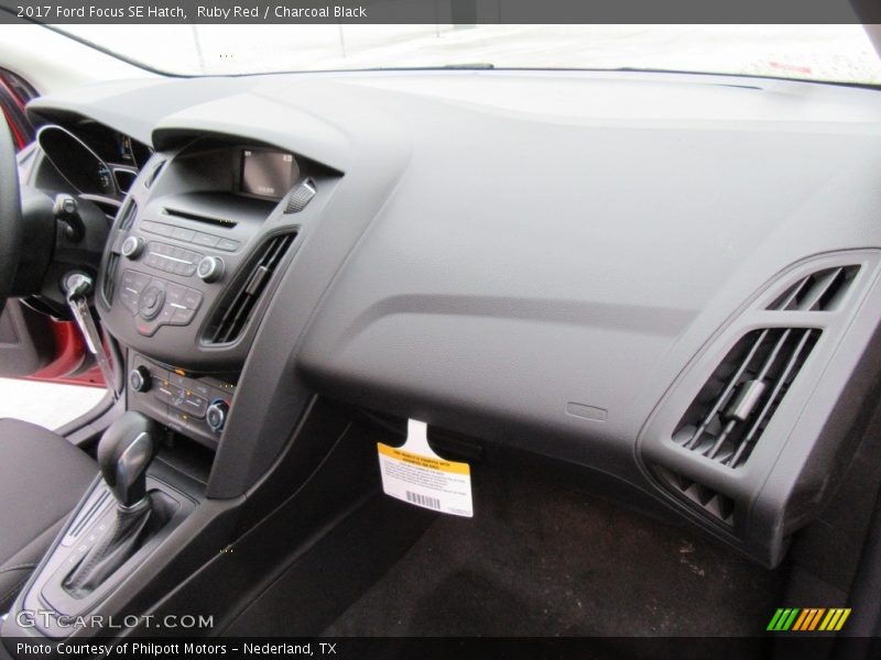 Ruby Red / Charcoal Black 2017 Ford Focus SE Hatch