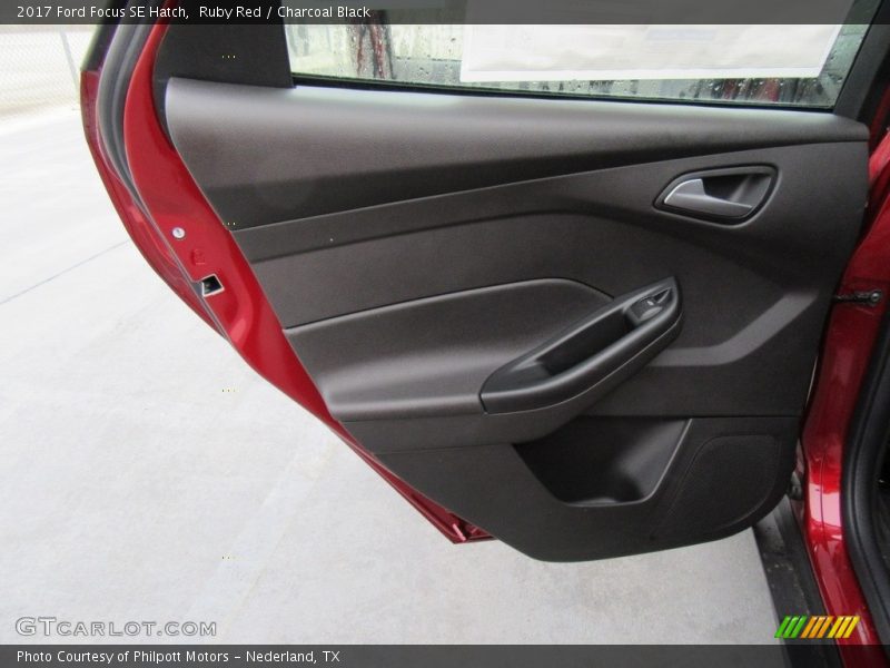 Ruby Red / Charcoal Black 2017 Ford Focus SE Hatch
