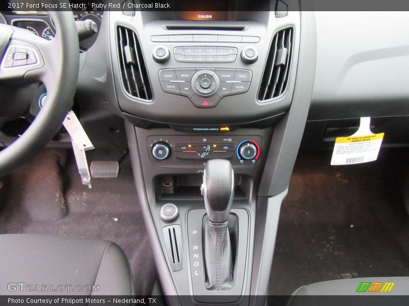 Ruby Red / Charcoal Black 2017 Ford Focus SE Hatch