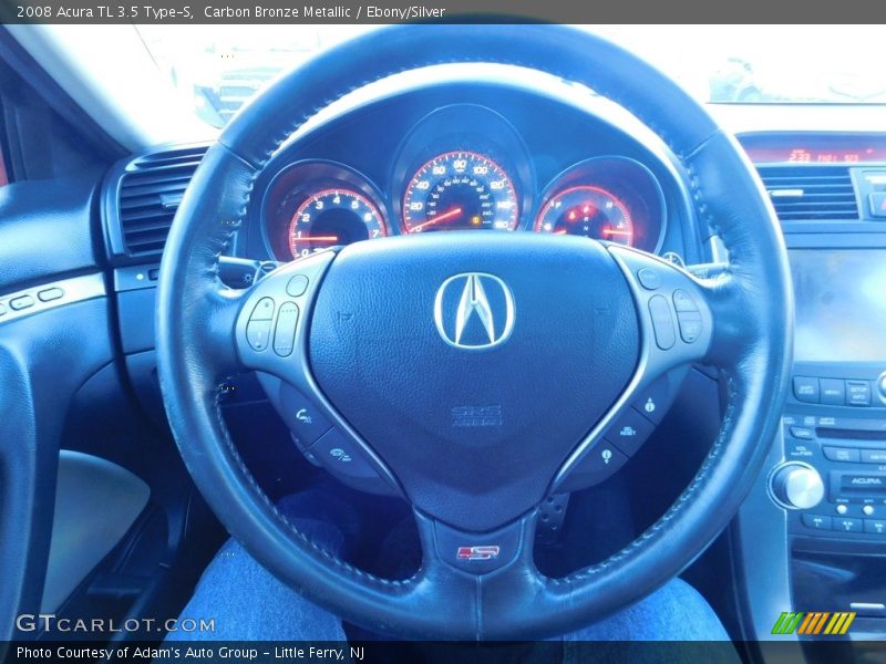 Carbon Bronze Metallic / Ebony/Silver 2008 Acura TL 3.5 Type-S