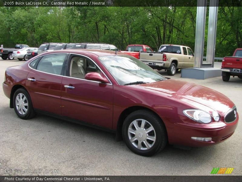 Cardinal Red Metallic / Neutral 2005 Buick LaCrosse CX