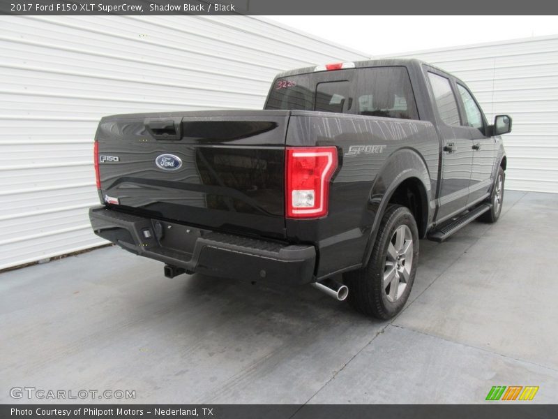 Shadow Black / Black 2017 Ford F150 XLT SuperCrew