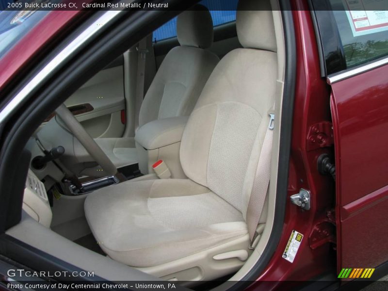 Cardinal Red Metallic / Neutral 2005 Buick LaCrosse CX