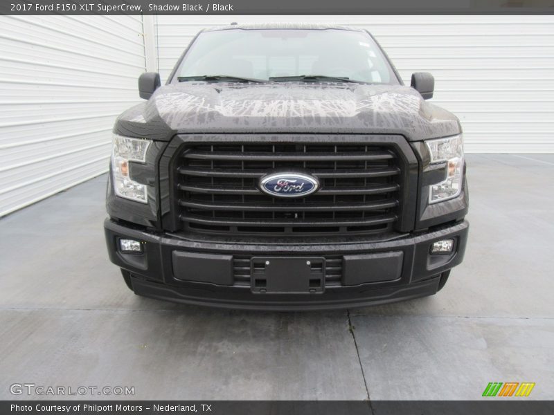 Shadow Black / Black 2017 Ford F150 XLT SuperCrew